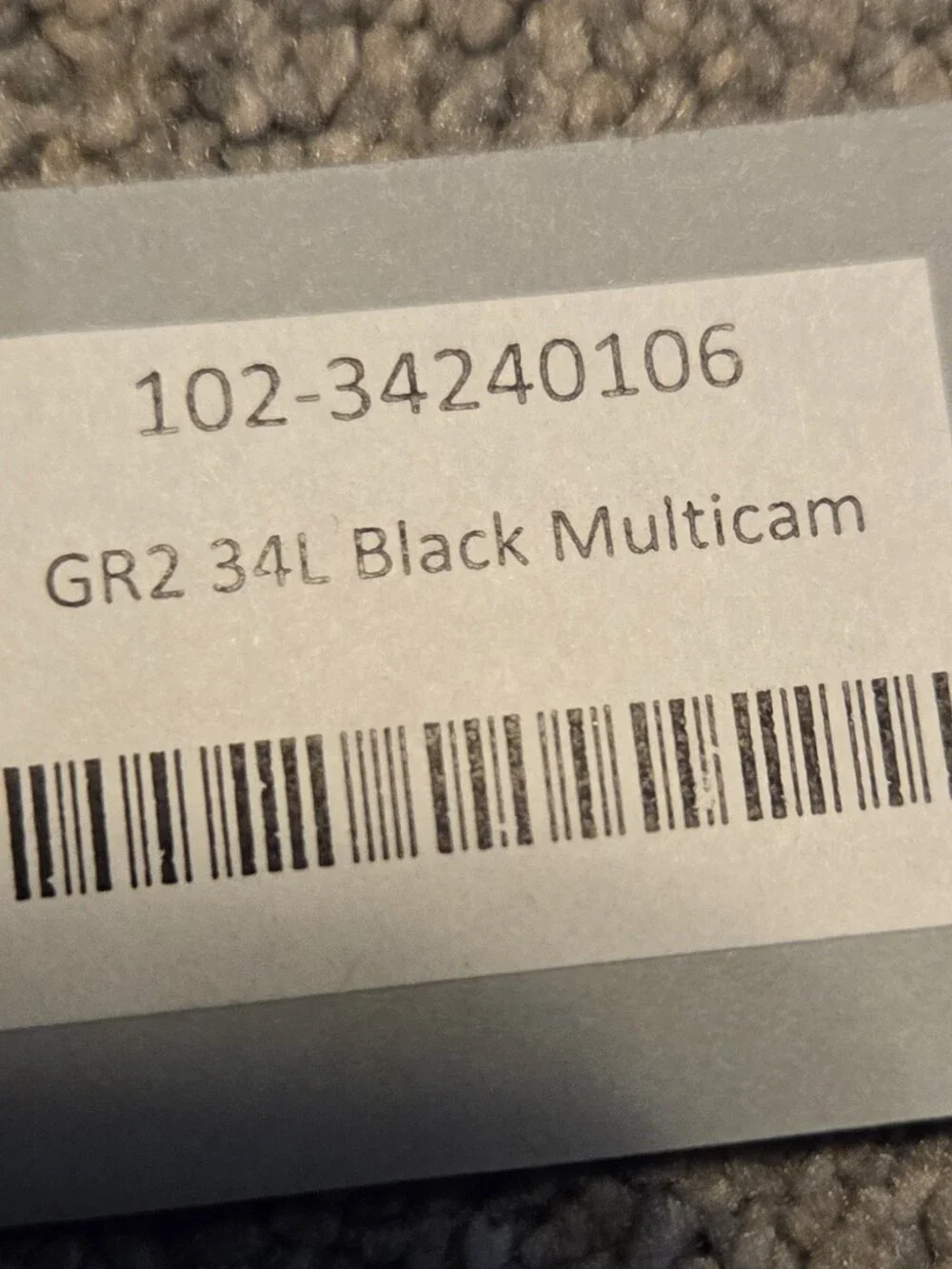 GoRuck GR2 - Black Multicam (34L) - MADE IN USA 🇺🇲 - NWT